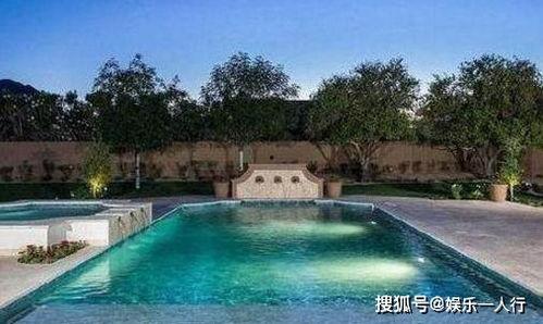 欧美豪宅私人泳池图片